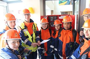 Jugendfeuerwehr im Einsatz