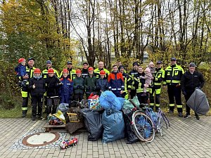 Eine Stunde f&uuml;r dein Dorf - M&uuml;llsammelaktion in Breitenbach