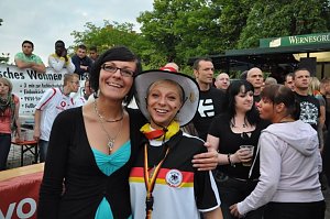 Public Viewing auf den Petersberg