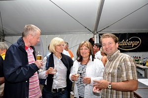 Public Viewing auf den Petersberg