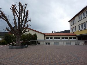 Teilsperrung Franzbergschule