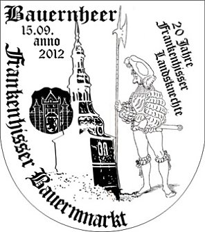 Bauernheer zieht durch Stadt (Foto: Stadt Bad Frankenhausen)