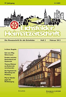 Eichsfelder Heimatzeitschrift (Foto: Helmut Mecke)