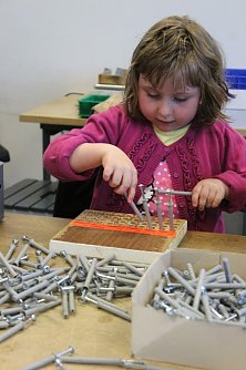 Zu Besuch in der Lebenshilfe (Foto: Ilka K&uuml;hn)