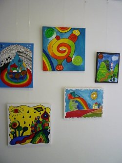 Ausstellung im Schulamt (Foto: Bernd Uwe Althaus)