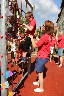 Kletterger&uuml;st (Foto: Gisela Reinhardt)