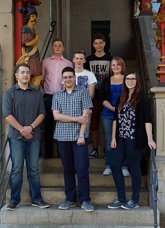 Neue Lehrlinge in Duderstadt (Foto: Stadtverwaltung)