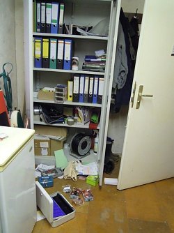 Einbruch ins Kassenhaus (Foto: B&auml;renpark)