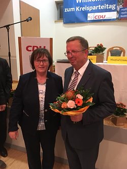 Christina Tasch und Dr. Werner Henning (Foto: Gerhard Martin)