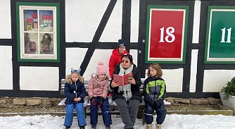 Adventskalender am Stadtmuseum Ellrich Foto: Martina Koppe i.A. der IG Stadtmuseum Ellrich