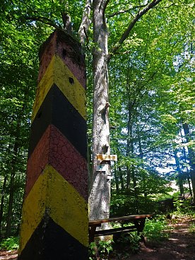 Bild: Wandern and der Deutsch-Deutschen Grenze