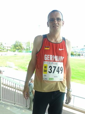 Bild: Sven vor dem Start