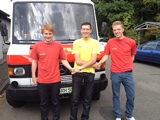 Staffel&uuml;bergabe (Foto: privat)