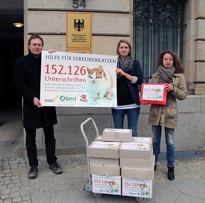 Unterschriftenaktion (Foto: TASSO)