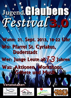 Jugendglaubensfestival (Foto: Peter Weidemann)