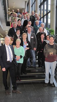 Besuchergruppe (Foto: B. Schauer)