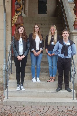 Neue Azubis (Foto: Christina Nolte)