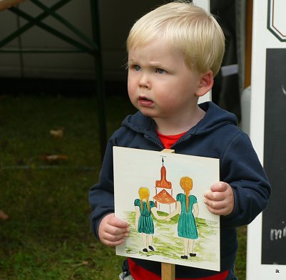 Leopold mit Bild (Foto: Ilka K&uuml;hn)