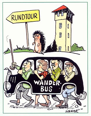 Wanderbus (Foto: B. Schauer)