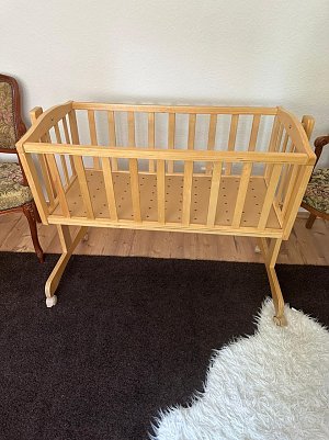 Kinderbett -Wippe  (Foto: )