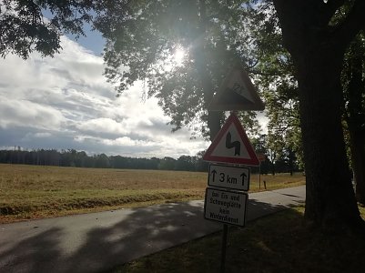 Unser Wetterbild kommt heute von den Sophienhofer H&ouml;hen Foto: W. J&ouml;rgens