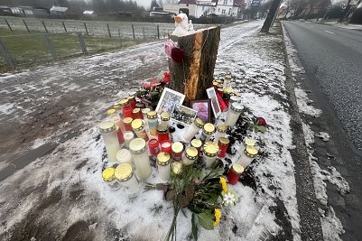 Unfallstelle in Breitenbach heute Foto: S.Dietzel