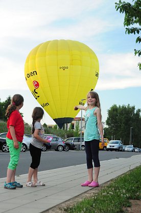 Bild: Ballon gelandet