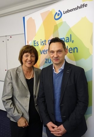 Bild: Ulla Schmidt und Johannes Faller