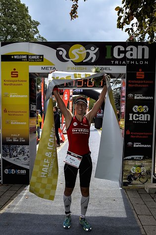 Bild: Katja Konschak, Gewinnerin des Vorjahres, will trotz holprigem Saisonstart ihren Titel beim ICAN Nordhausen verteidigen