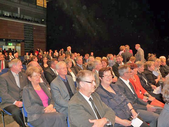 Beim Jahrsempfang in Erfurt (Foto: Karl-Heinz Herrmann)