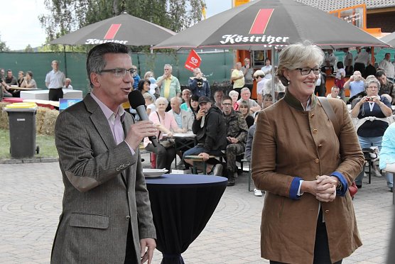 Minister zu Besuch (Foto: nnz) Minister zu Besuch (Foto: nnz)