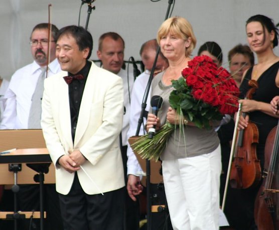 Abschied auf dem Petersberg (Foto: Hellberg)