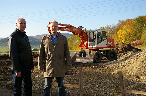 Bauabnahme Heinestra&szlig;e (Foto: Ilka K&uuml;hn)