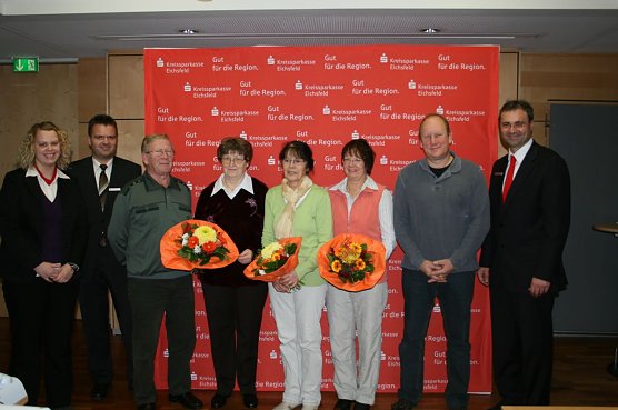 Gewinner beim PS-Los-Sparen (Foto: Kreissparkasse Eichsfeld)