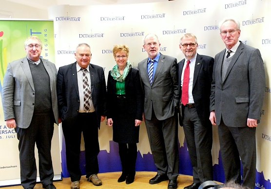 Treffen der B&uuml;rgermeister (Foto: Ilka K&uuml;hn)