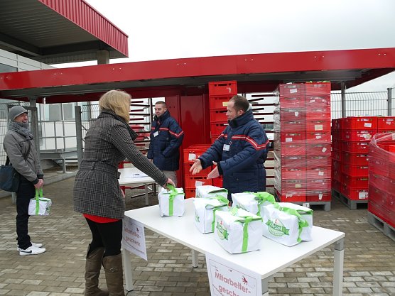Familientag im Fleischbetrieb Kaufland (Foto: Ilka K&uuml;hn)