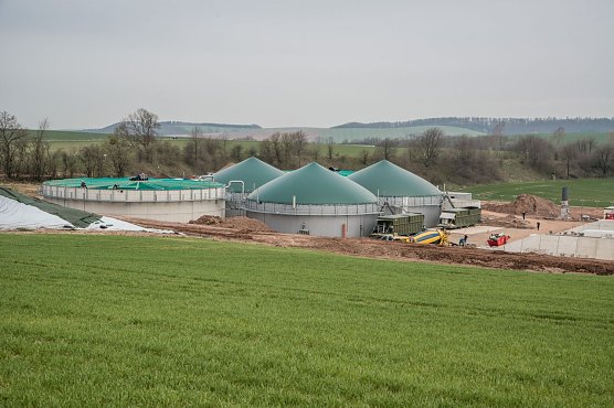 Biogasanlage (Foto: Eichsfeldwerke)