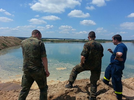 Frankenh&auml;user Soldaten im Einsatz (Foto: Bundeswehr Bad Frankenhausen)