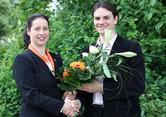 Gratulation (Foto: ÖDP) Gratulation (Foto: ÖDP)