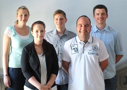 Die neuen Azubis (Foto: Philip Bode)