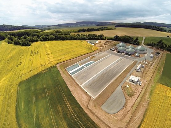 Biogasanlage (Foto: Eichsfeldwerke)