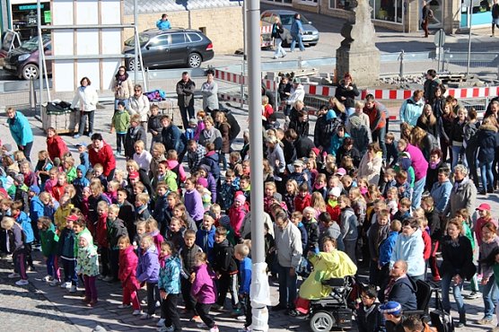 Flashmob (Foto: Gisela Reinhardt)