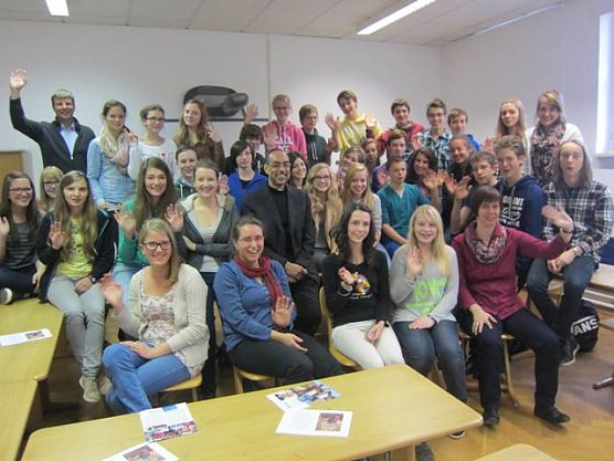 Indischer Priester in der Bergschule (Foto: Ulrike Plath) Indischer Priester in der Bergschule (Foto: Ulrike Plath)