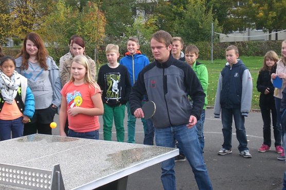 Tischtennisplatte (Foto: M. Fuhlrott)