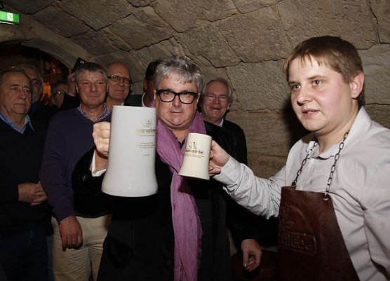 Bierpremiere (Foto: Ottobock) Bierpremiere (Foto: Ottobock)