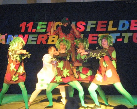 Männerballett aus Uder (Foto: G. Gremmi) Männerballett aus Uder (Foto: G. Gremmi)