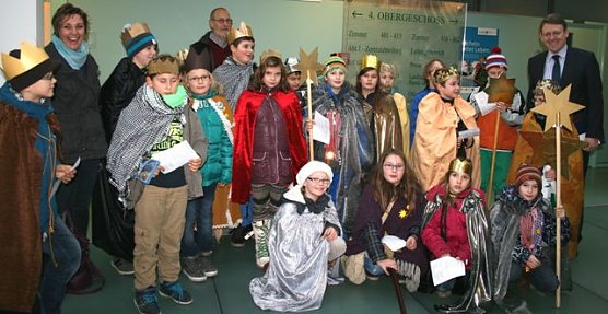 Sternsinger (Foto: Fried Dahmen) Sternsinger (Foto: Fried Dahmen)