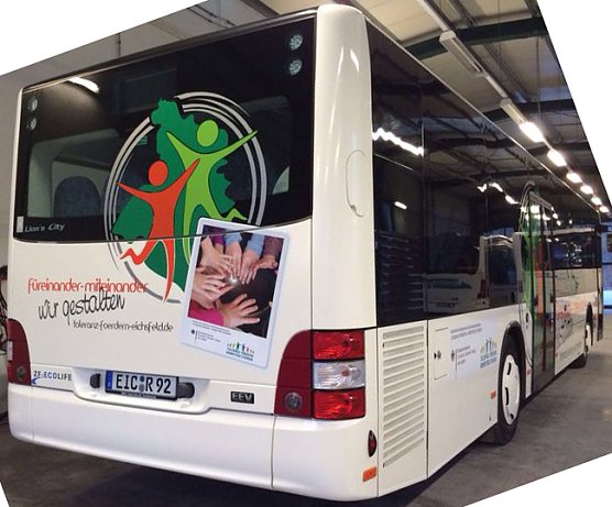Toleranz-Bus (Foto: Ulricke Fricke)