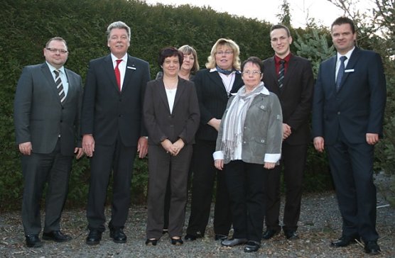 Ehrungen in der Kreissparkasse (Foto: U. Meyer)