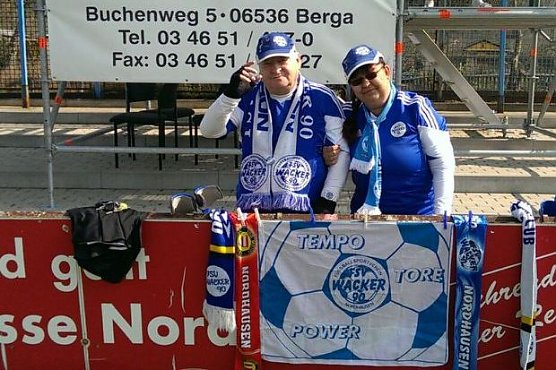 Wacker-Fans (Foto: A. Müller) Wacker-Fans (Foto: A. Müller)